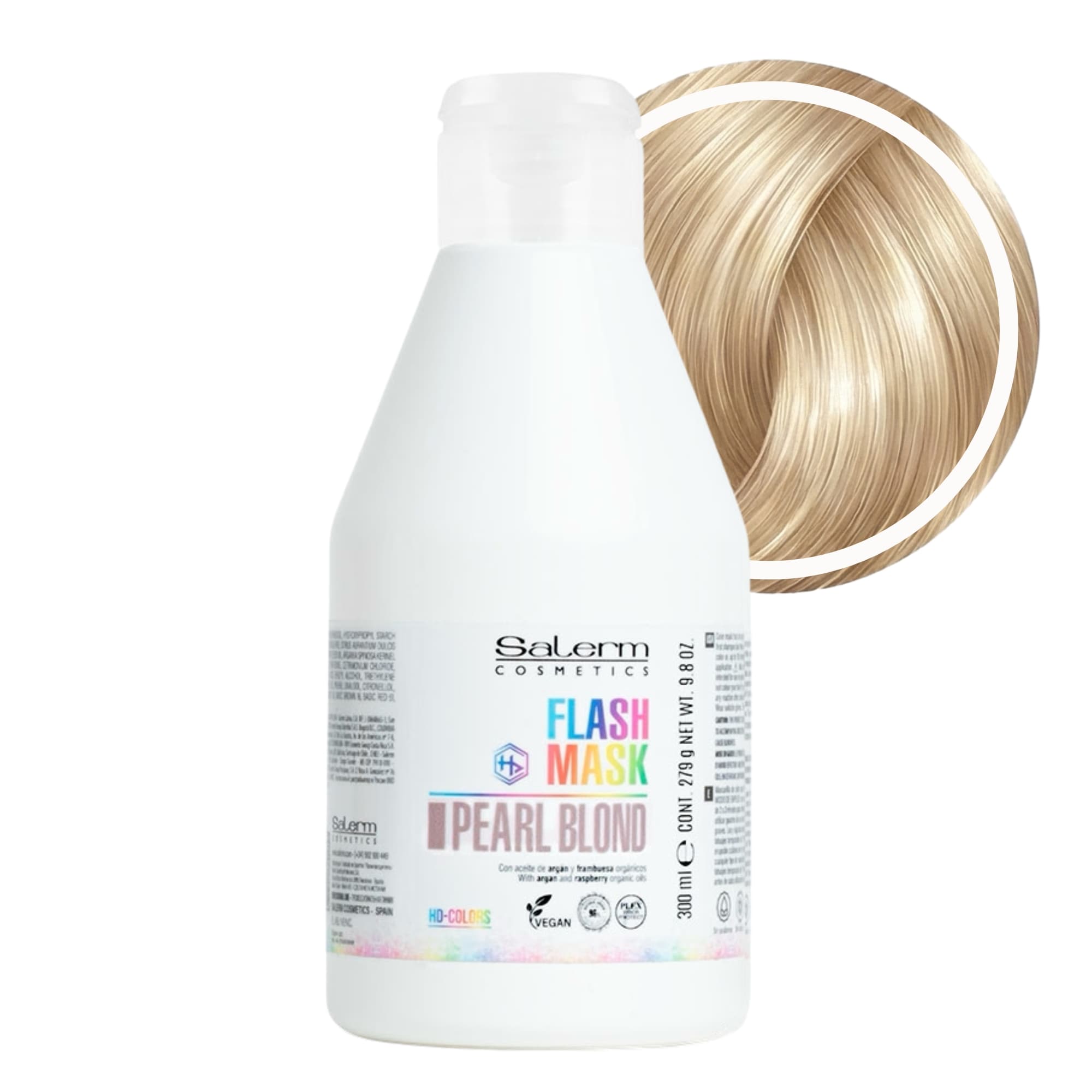 Salerm Flash Mask barvicí maska PEARL BLOND 300 ml